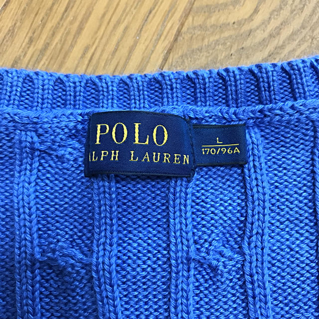 POLO RALPH LAUREN(ポロラルフローレン)のPOLO Vネックコットンセーター レディースのトップス(ニット/セーター)の商品写真