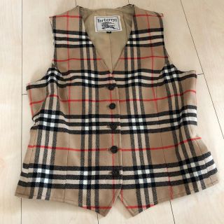 バーバリー(BURBERRY)のバーバリー ベスト 毛100%(ベスト/ジレ)