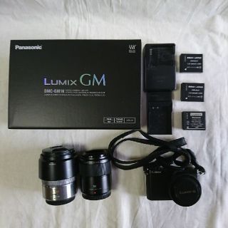 パナソニック(Panasonic)のPanasonic GM1 デジカメ マイクロフォーサーズ レンズ一式(コンパクトデジタルカメラ)