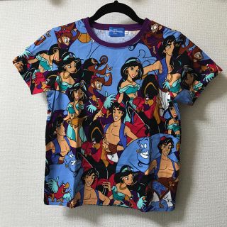 ディズニー(Disney)の📍みゆん様専用 used Disney アラジン総柄Tシャツ(Tシャツ(半袖/袖なし))