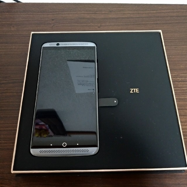 あす楽対応】 【M 様】中古 ZTE AXON7 グレー の通販 by うゆゆ