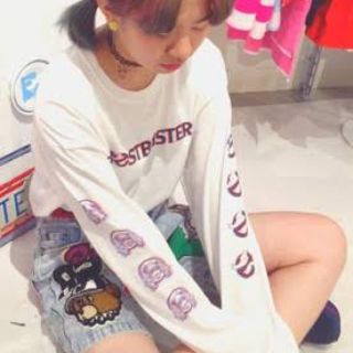 エイミーインザバッティーガール(Aymmy in the batty girls)の瀬戸あゆみ ♡ aymmy ♡ ゴーストバスターズコラボ 3D(Tシャツ(長袖/七分))