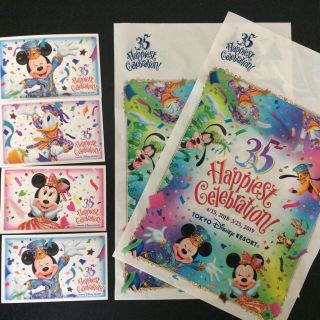 ディズニー(Disney)のディズニーランド35周年 使用済みチケット４枚(その他)