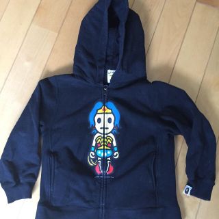 アベイシングエイプ(A BATHING APE)のBAPE  kids フルジップパーカー 120(その他)