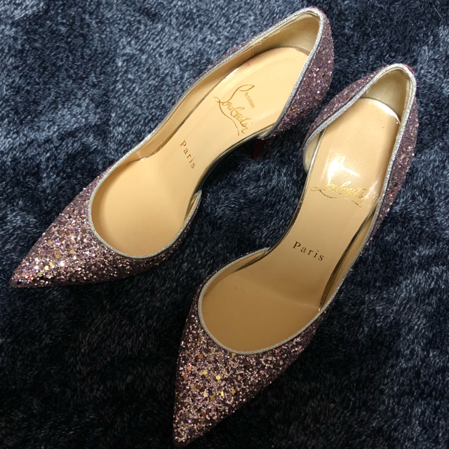 Christian Louboutin(クリスチャンルブタン)のchristian louboutin♡グリッターパンプス レディースの靴/シューズ(ハイヒール/パンプス)の商品写真