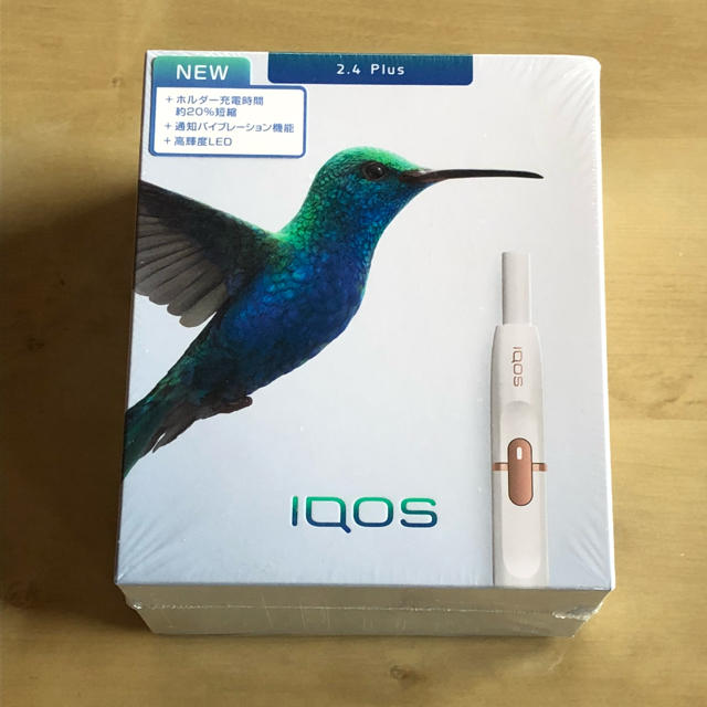 IQOS(アイコス)の美品■ アイコス IQOS 2.4Plusキット ホワイト メンズのファッション小物(タバコグッズ)の商品写真