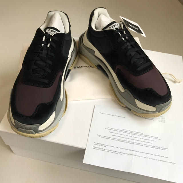 Balenciaga(バレンシアガ)の新品正規 18AW BALENCIAGA Triple S トリプルエス 43 メンズの靴/シューズ(スニーカー)の商品写真