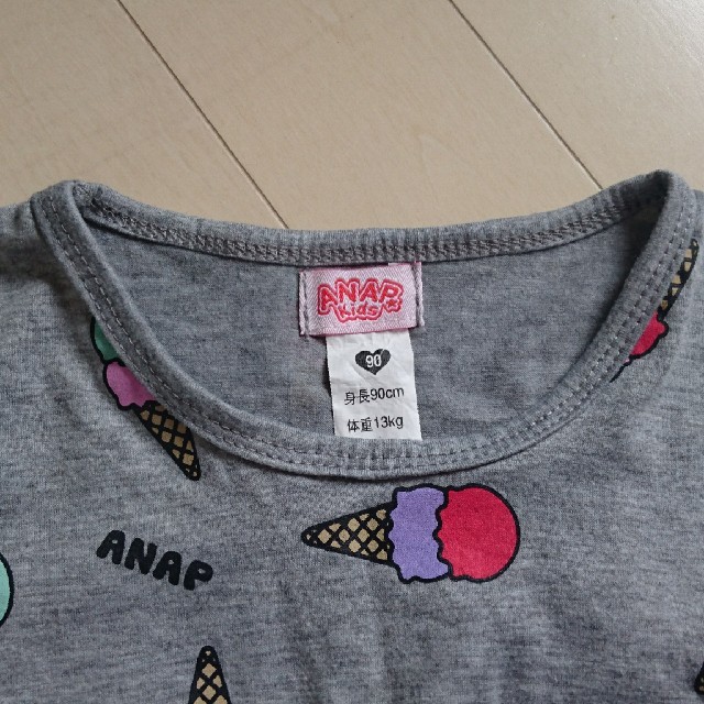 ANAP Kids(アナップキッズ)のaya様専用 ANAP Kids ワンピース 90 キッズ/ベビー/マタニティのキッズ服女の子用(90cm~)(ワンピース)の商品写真