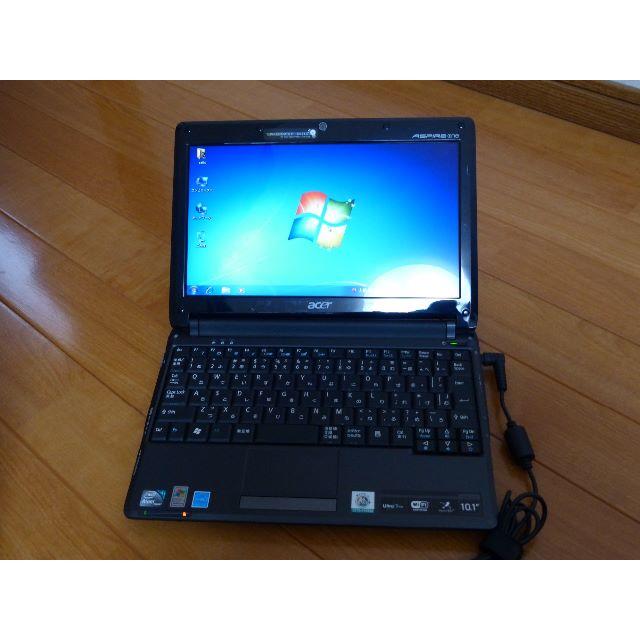 Acer(エイサー)のAcer Aspire one 531h AO531hブラック スマホ/家電/カメラのPC/タブレット(ノートPC)の商品写真