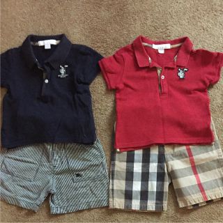 バーバリー(BURBERRY)のバーバリー ポロシャツ 2枚セット(シャツ/カットソー)