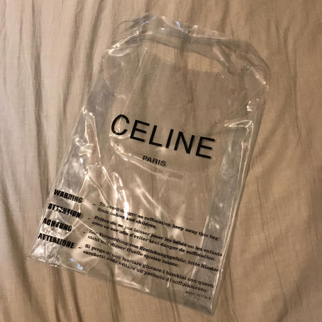 トートバッグCeline ビニールバッグ pvc