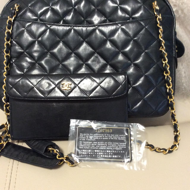 超安い】 - CHANEL ヒデ様用Sale パース付き ヴィンテージバッグ