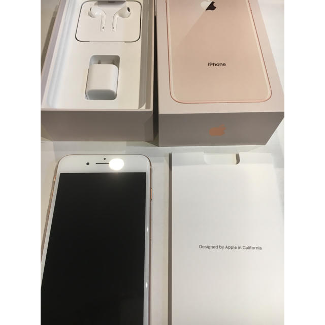 限定版 Apple - 新品未使用 simロック解除済 au iphone8plus256GB