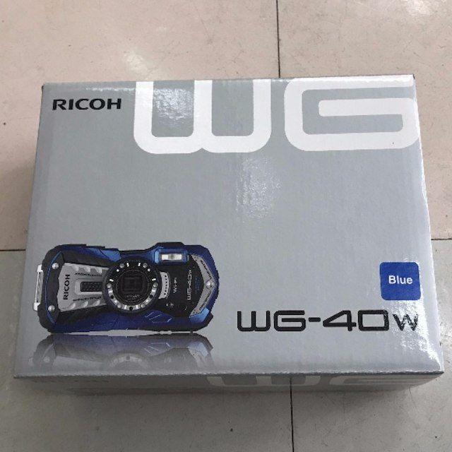 新品 未開封 リコー RICOH WG-40W WI-FI ブルー