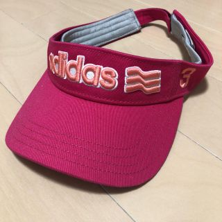 アディダス(adidas)のadidas サンバイザー レディース(その他)