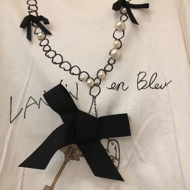 LANVIN en Bleu(ランバンオンブルー)のランバンオンブルー Tシャツ レディースのトップス(Tシャツ(半袖/袖なし))の商品写真