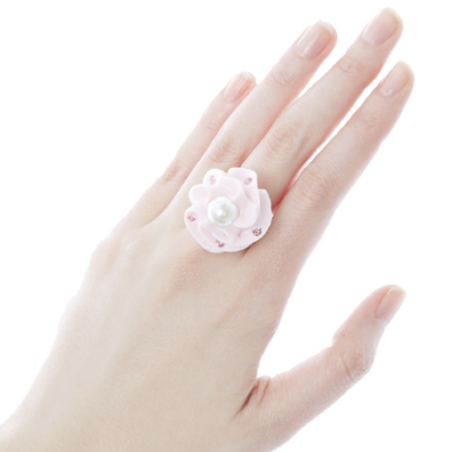 Q-pot.(キューポット)のピンクホイップリング♡ レディースのアクセサリー(リング(指輪))の商品写真