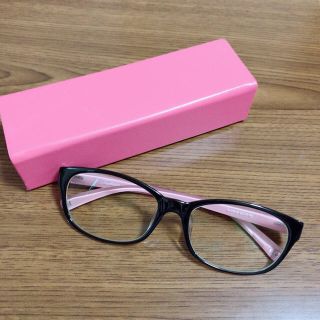 ジンズ(JINS)の益若つばさ×JINS♡だてめがね♡美品(サングラス/メガネ)