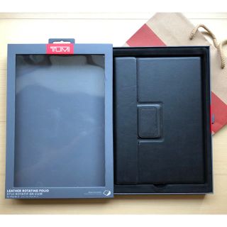 トゥミ(TUMI)のトゥミ TUMI iPad Air 2 ケース レザー0114216DLブラック(iPadケース)