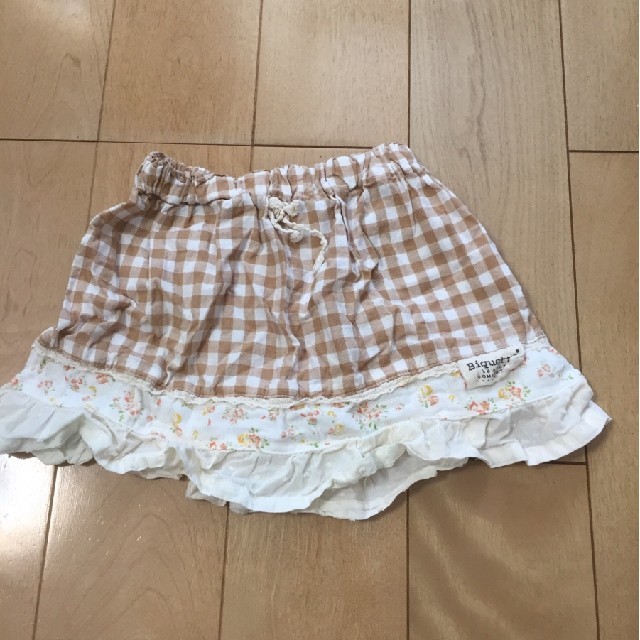 Biquette(ビケット)の値下げ！Biquette ビケット スカート 90 キッズ/ベビー/マタニティのキッズ服女の子用(90cm~)(スカート)の商品写真