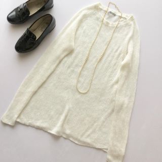 セオリー(theory)のほぼ新品*VERY掲載♡定価3万*theory*アゼリブサマーリネンプルオーバー(ニット/セーター)