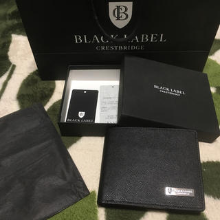 ブラックレーベルクレストブリッジ(BLACK LABEL CRESTBRIDGE)のクレストブリッジ 財布 二つ折り(折り財布)