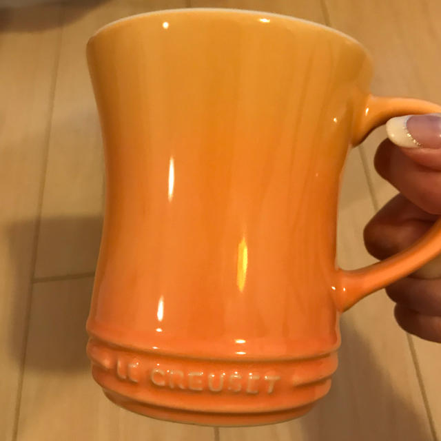 LE CREUSET(ルクルーゼ)の【未使用・美品】ル・クルーゼ マグカップS インテリア/住まい/日用品のキッチン/食器(グラス/カップ)の商品写真