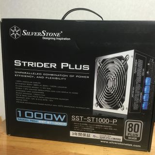 1000W 電源ユニット SST-ST1000-P(PCパーツ)