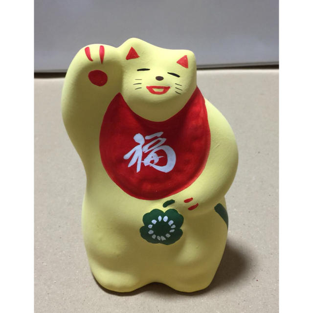 新品 福ねこ 湯布院 由布院 招き猫 ☆輪葉葉☆開運☆当選品 新品 福ねこ 湯布院 由布院 招き猫 ☆輪葉葉☆開運☆当選品