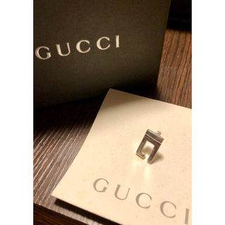 グッチ(Gucci)の新品仕上げ済み☆GUCCI/グッチ Gモチーフピアス SV925(ピアス(片耳用))