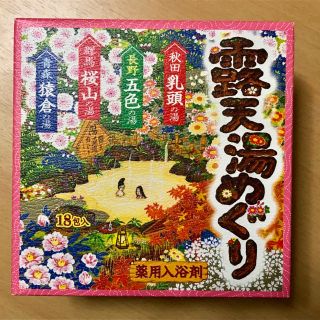 アースセイヤク(アース製薬)の露天湯めぐり薬用入浴剤18包入り(入浴剤/バスソルト)