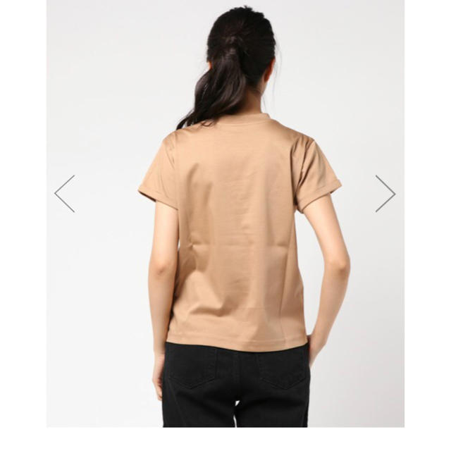 ESTNATION(エストネーション)のESTNATION エストネーション❤︎定番 ハイネックTシャツ ネイビー レディースのトップス(Tシャツ(半袖/袖なし))の商品写真
