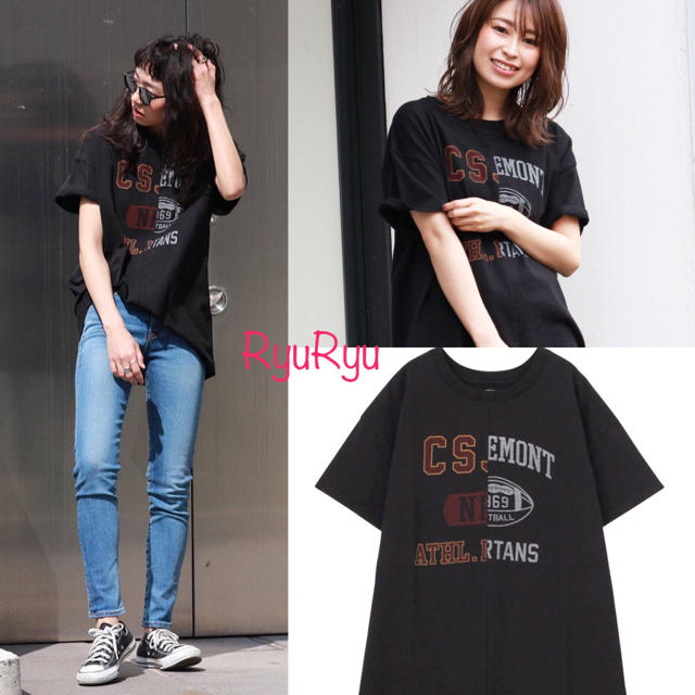 【新品未開封・送料無料】 Ungrid - 新品UngridリメイクビッグTee♡の通販 by ymmtknk's Tシャツ(半袖/袖なし)