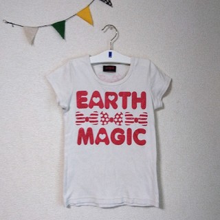アースマジック(EARTHMAGIC)のEARTH MAGIC☆半袖カットソー140(Tシャツ/カットソー)
