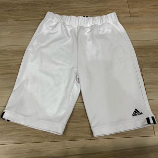 アディダス(adidas)のアディダス adidas ジャージ ショートパンツ 短パン 白色(ショートパンツ)