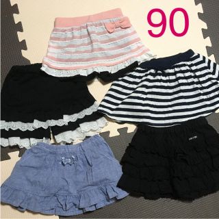 ユニクロ(UNIQLO)の値下げSALE♡女の子ボトムス5点セット♡(パンツ/スパッツ)