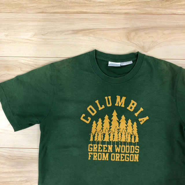 Columbia(コロンビア)のコロンビア 緑 Tシャツ メンズのトップス(Tシャツ/カットソー(半袖/袖なし))の商品写真