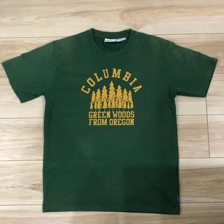 コロンビア(Columbia)のコロンビア 緑 Tシャツ(Tシャツ/カットソー(半袖/袖なし))