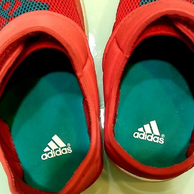 adidas(アディダス)のアディダス☆キッズサンダル　スニーカー キッズ/ベビー/マタニティのベビー靴/シューズ(~14cm)(サンダル)の商品写真