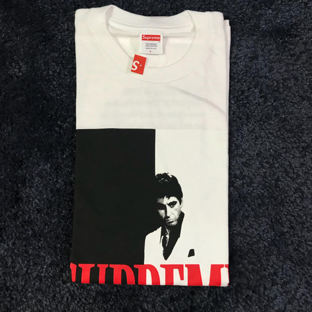 Supreme Scarface Tee 白 L 国内正規品