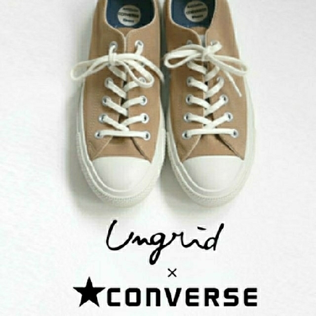 Ungrid(アングリッド)の【新品未使用】Ungrid コンバース CONVERSE スニーカー レディースの靴/シューズ(スニーカー)の商品写真