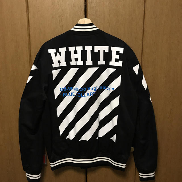 OFF-WHITE(オフホワイト)のoff white BLUE COLLAR VARSITY JACKET メンズのジャケット/アウター(その他)の商品写真