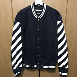 オフホワイト(OFF-WHITE)のoff white BLUE COLLAR VARSITY JACKET(その他)