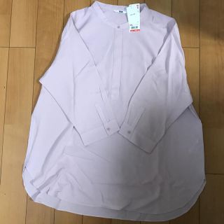 ユニクロ(UNIQLO)の新品タグ付き ユニクロブラウス(シャツ/ブラウス(長袖/七分))