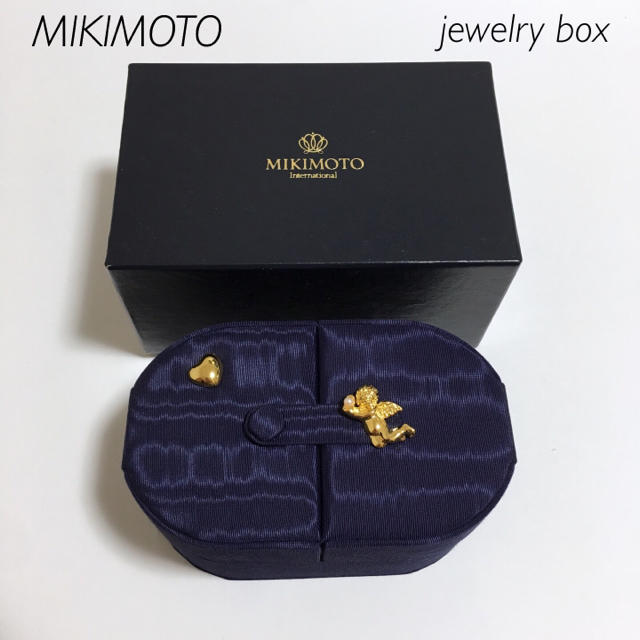MIKIMOTO(ミキモト)の【新品】MIKIMOTO ハート&エンジェル ジュエリーボックス レディースのアクセサリー(リング(指輪))の商品写真