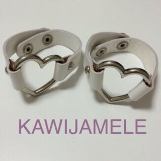 カウイジャミール(KAWI JAMELE)のKAWI JAMELE♡ハートバングル(ブレスレット/バングル)