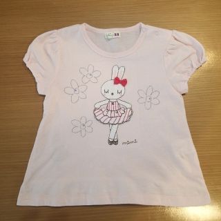 ニットプランナー(KP)の【1回着】95 KP Tシャツ ピンク mimiちゃん(Tシャツ/カットソー)