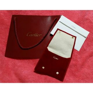 カルティエ(Cartier)のカルティエ　非売品　本物　ケース　封筒　ショッパー(ポーチ)