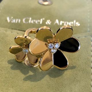 ヴァンクリーフアンドアーペル(Van Cleef & Arpels)のヴァンクリーフ&アーペル フリヴォル アントレ レ ドアリング(リング(指輪))