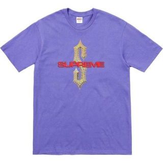 シュプリーム(Supreme)のSupreme Diamonds Tee 紫Ｌ(Tシャツ/カットソー(半袖/袖なし))